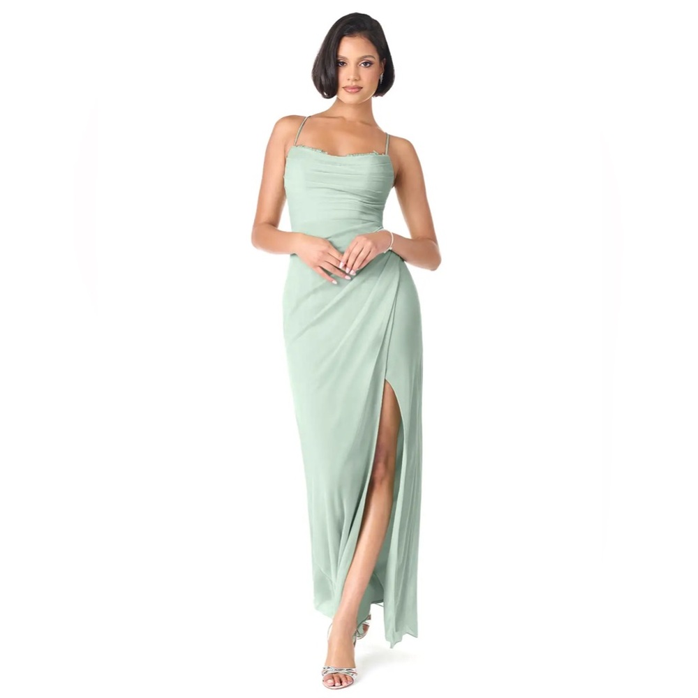 Azazie | Ashana Sweetheart Lace Mesh Dress